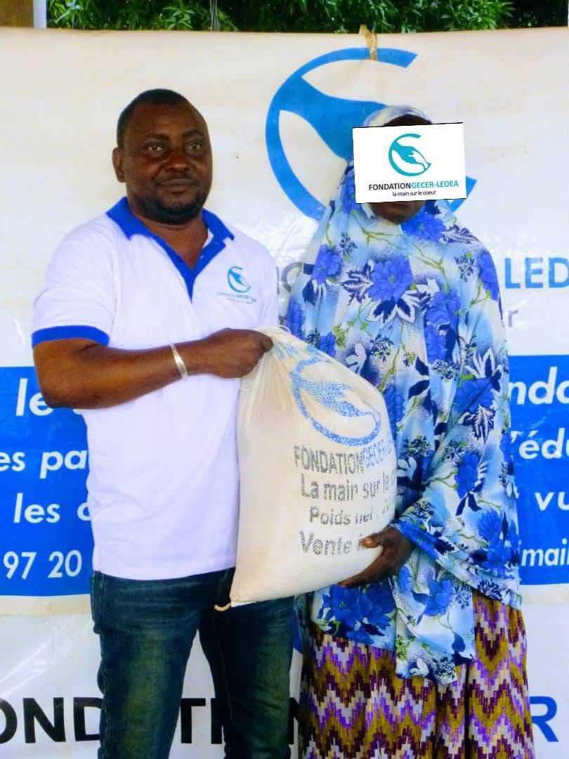 Image 4 - Bobo-Dioulasso : La Fondation GECER LEADEA offre 14 tonnes de vivres à plus de 700 personnes vulnérables